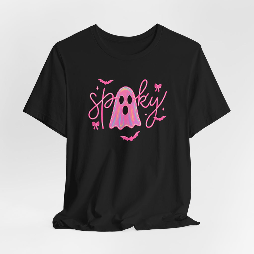 Spooky Neon Ghost