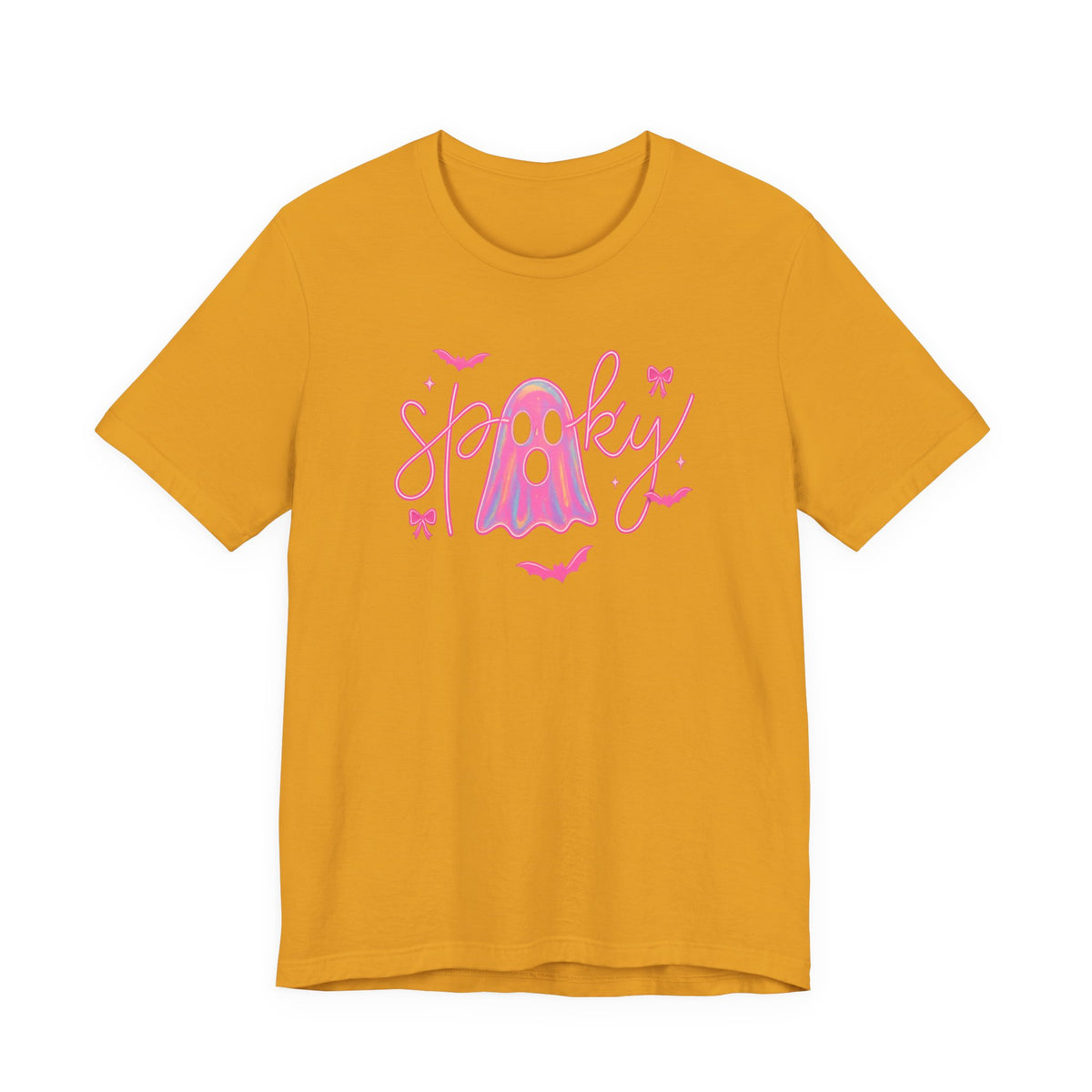 Spooky Neon Ghost