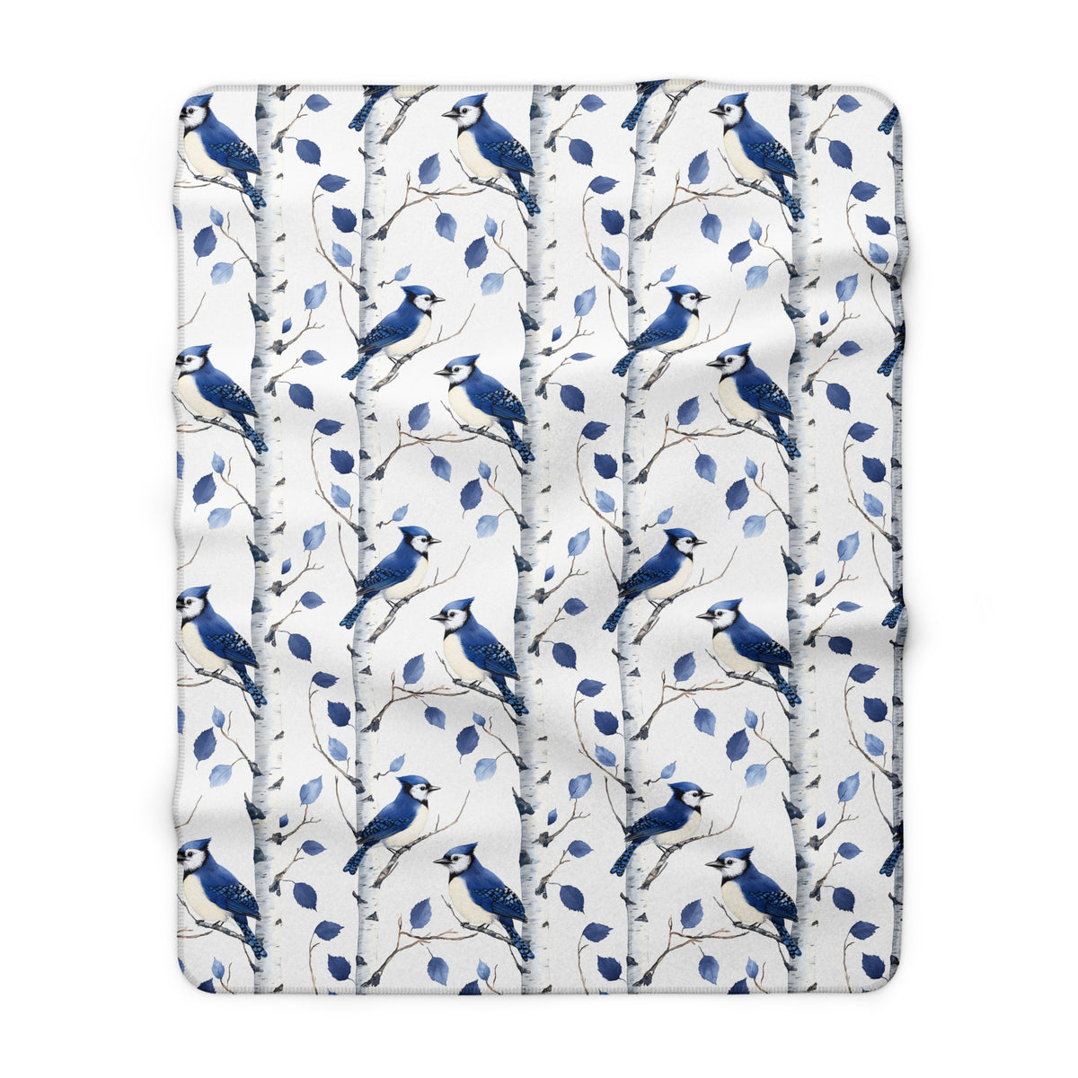 Blue Jay Birch Sherpa Fleece