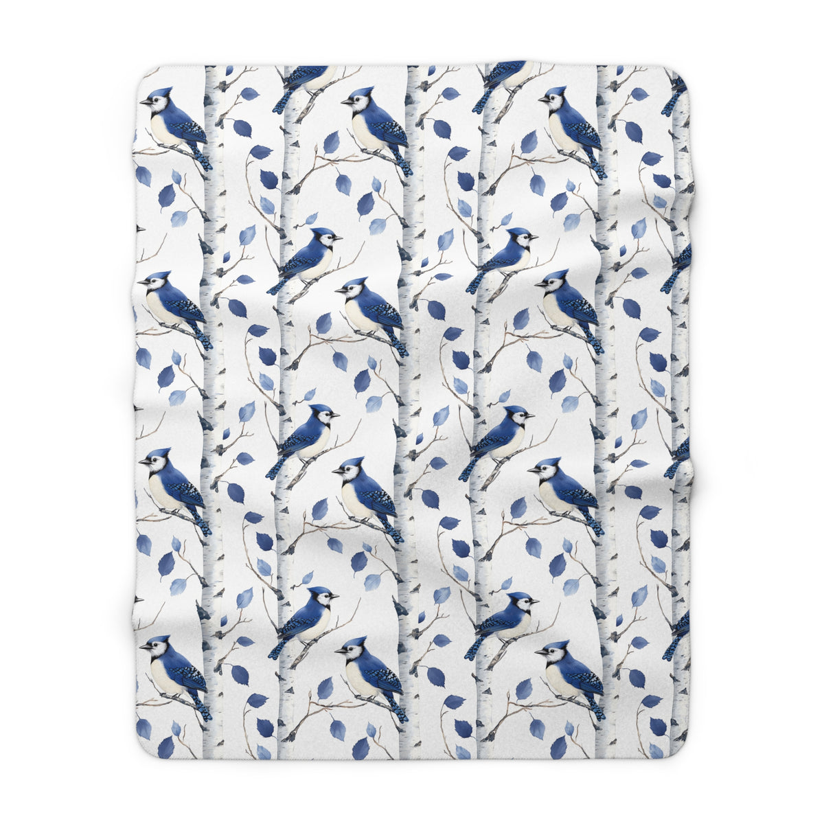 Blue Jay Birch Sherpa Fleece