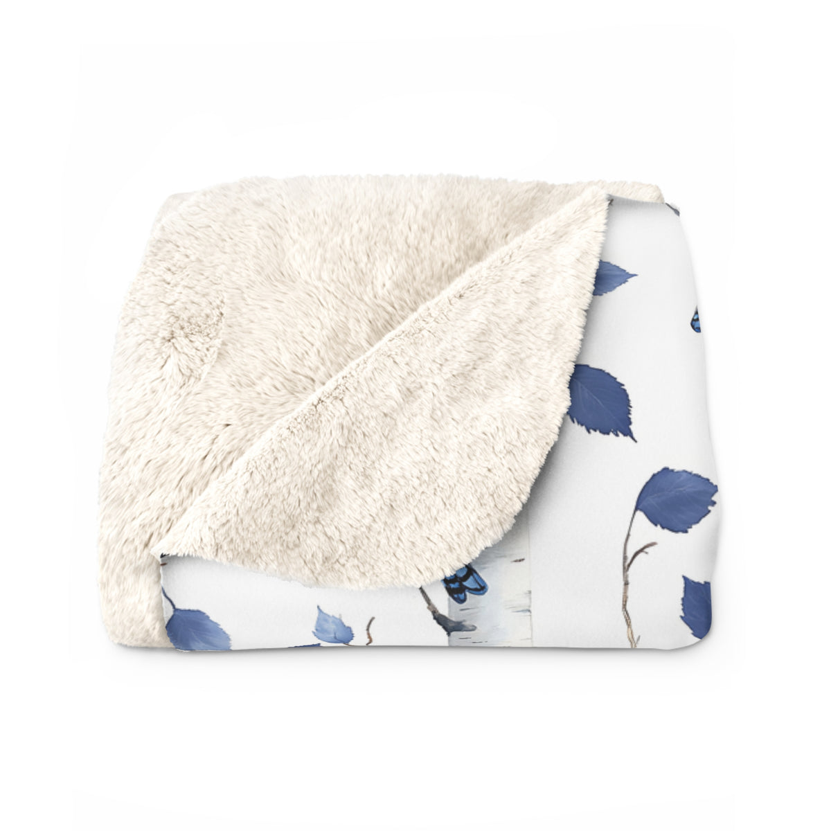 Blue Jay Birch Sherpa Fleece