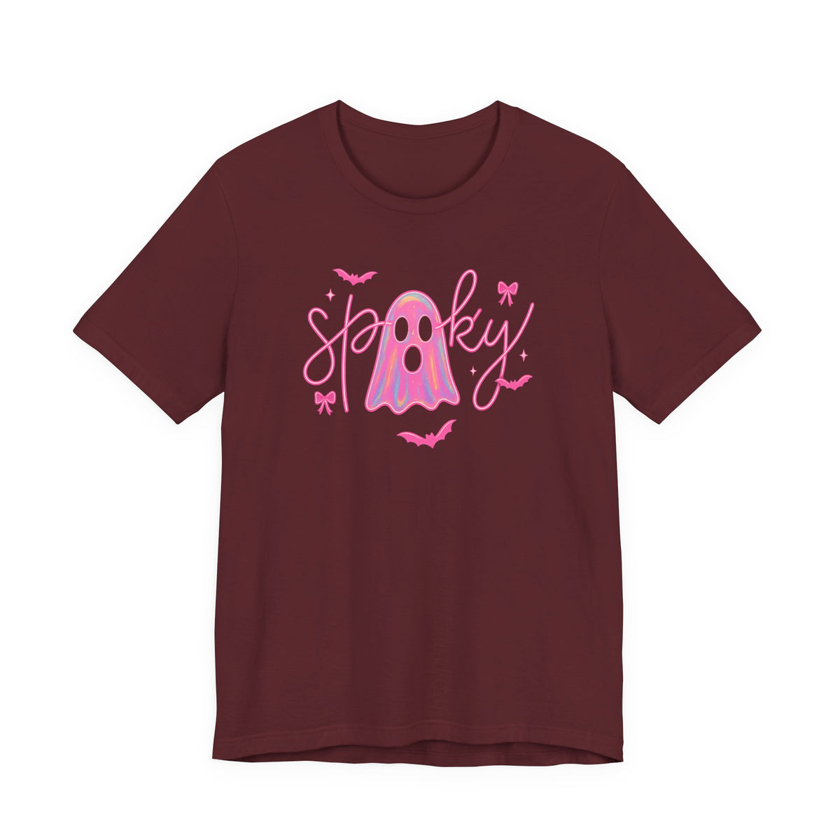 Spooky Neon Ghost