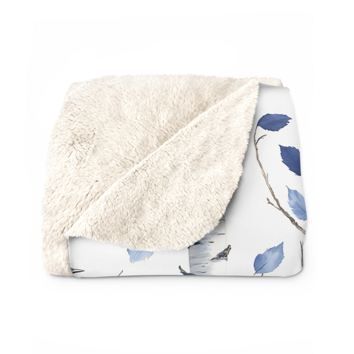 Blue Jay Birch Sherpa Fleece