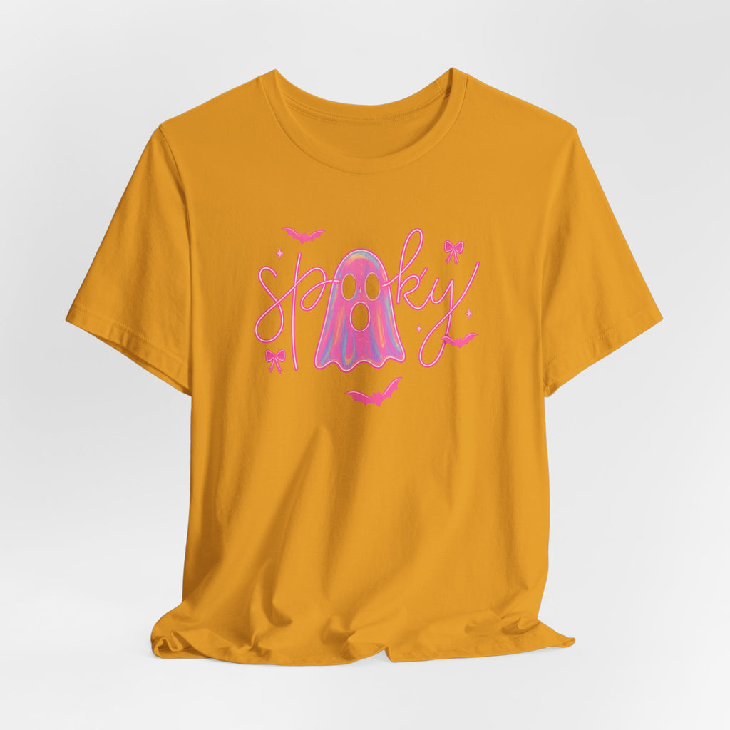 Spooky Neon Ghost
