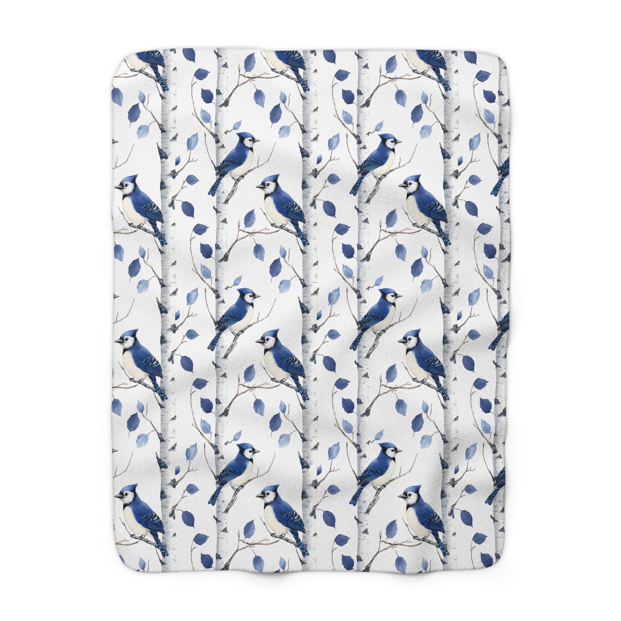 Blue Jay Birch Sherpa Fleece
