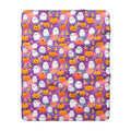 Sherpa Blanket — Cute Candy Corn Cozy Throw