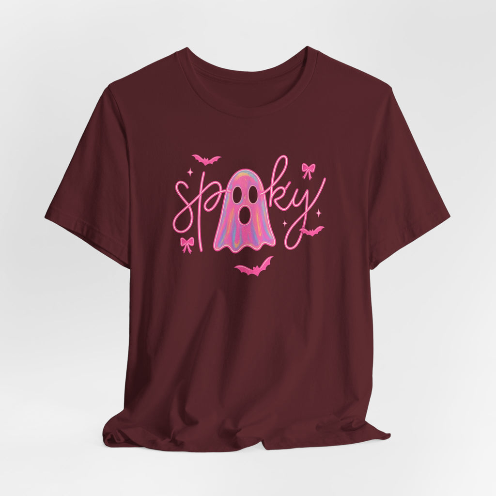 Spooky Neon Ghost