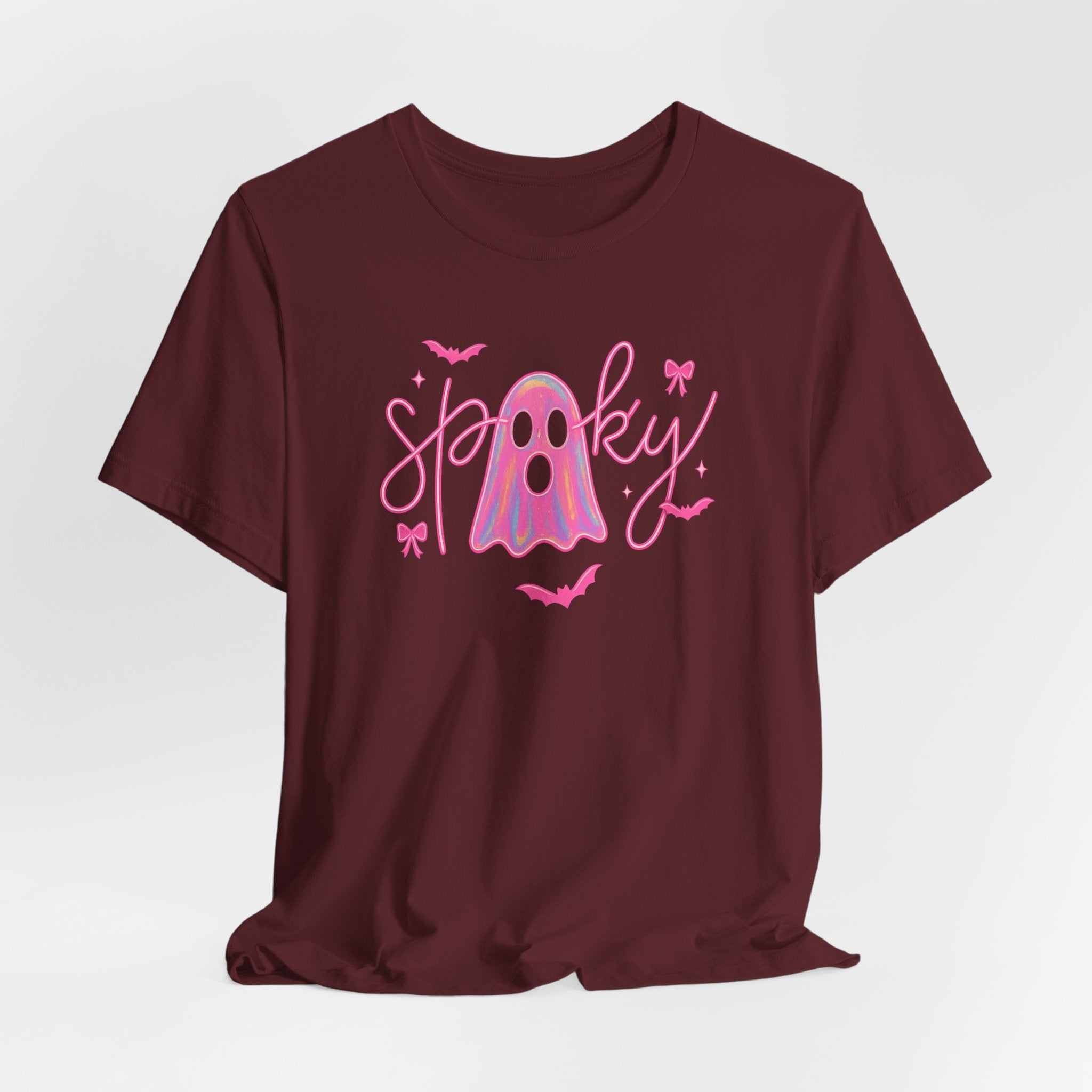 Spooky Neon Ghost