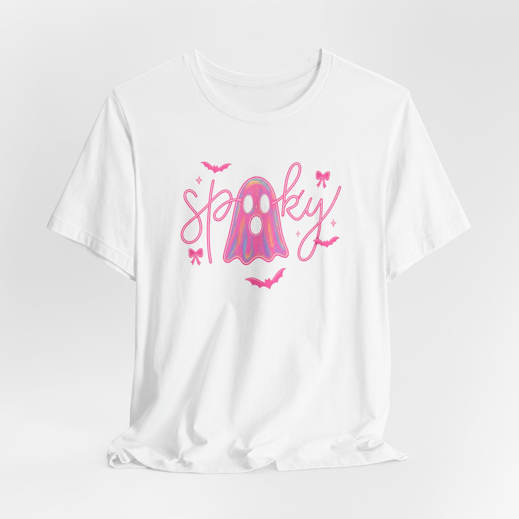 Spooky Neon Ghost