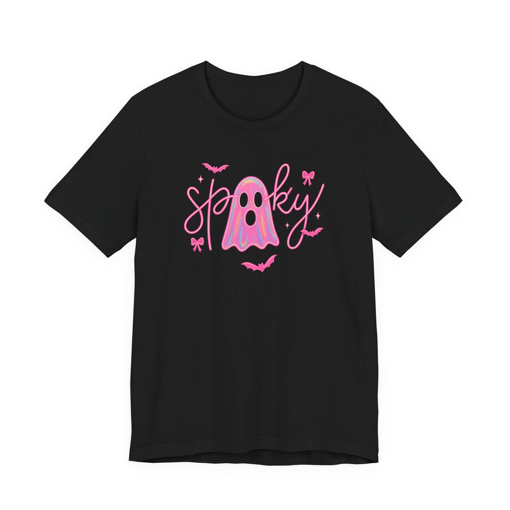 Spooky Neon Ghost