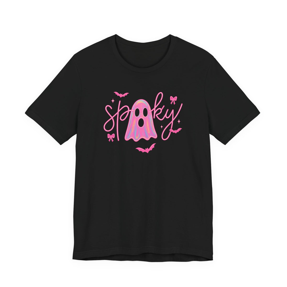 Spooky Neon Ghost