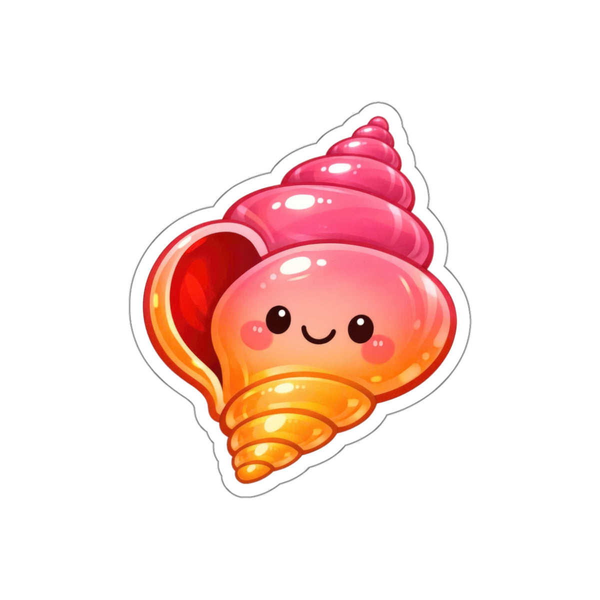 Kawaii Pink Seashell