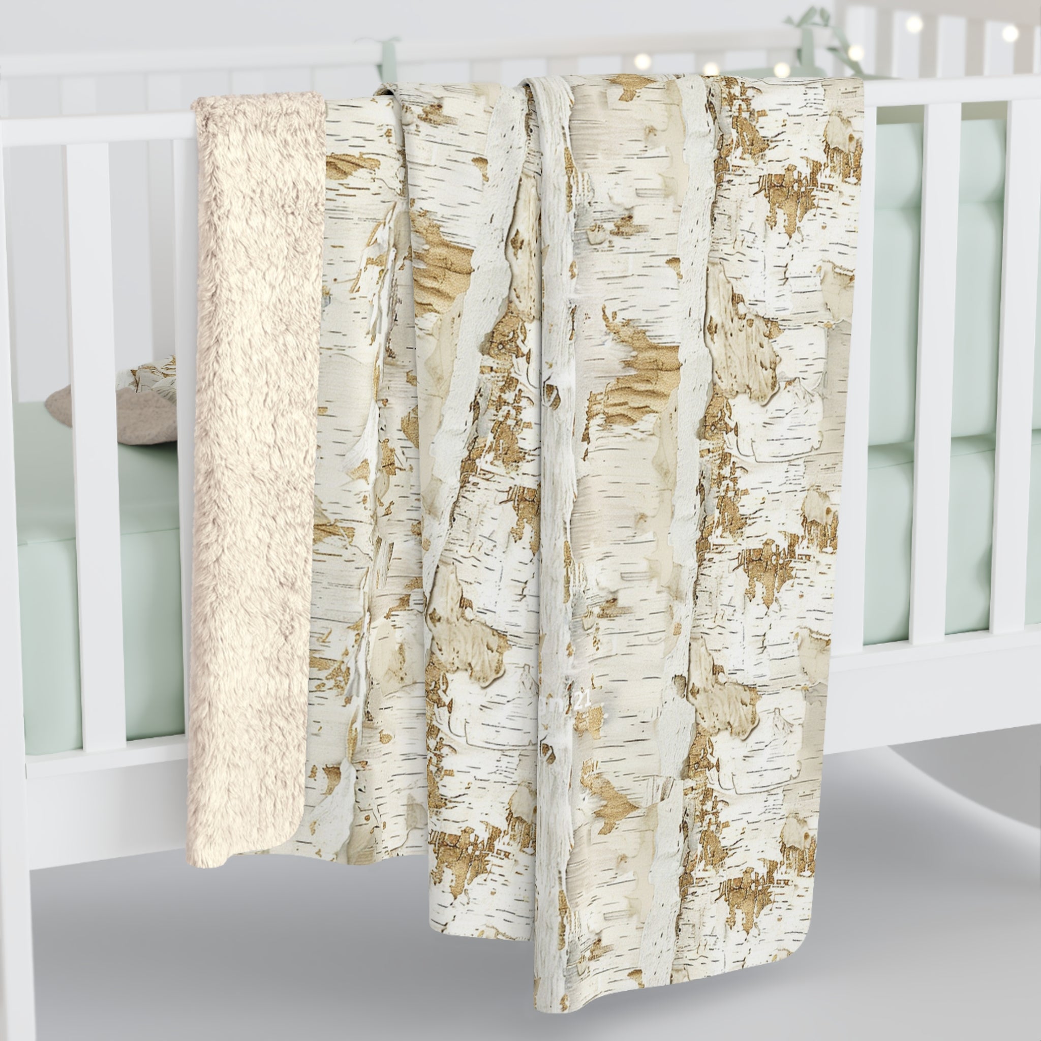 Birch Bark Sherpa Fleece